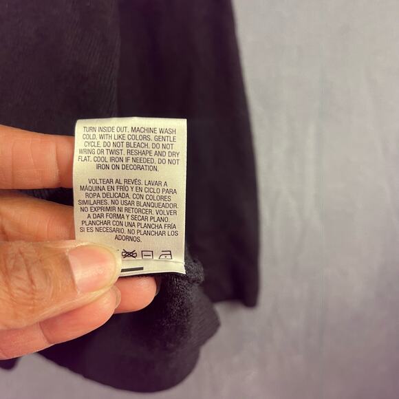 Laura Scott Petite Women's Size XLP Beaded Pearl Soft Pullover Sweater Fairy - Picture 7 of 7